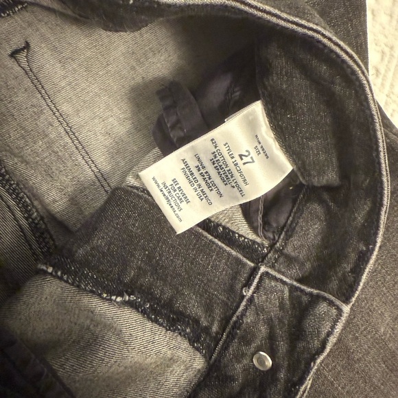 Level 99 Dark Grey Distressed Jeans with Modern Cut - Picture 4 of 8